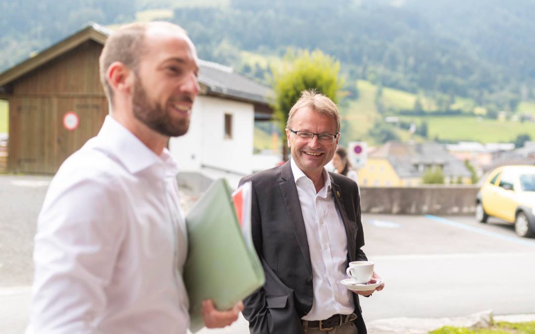 MEP Hannes Heide unterwegs in Salzburg