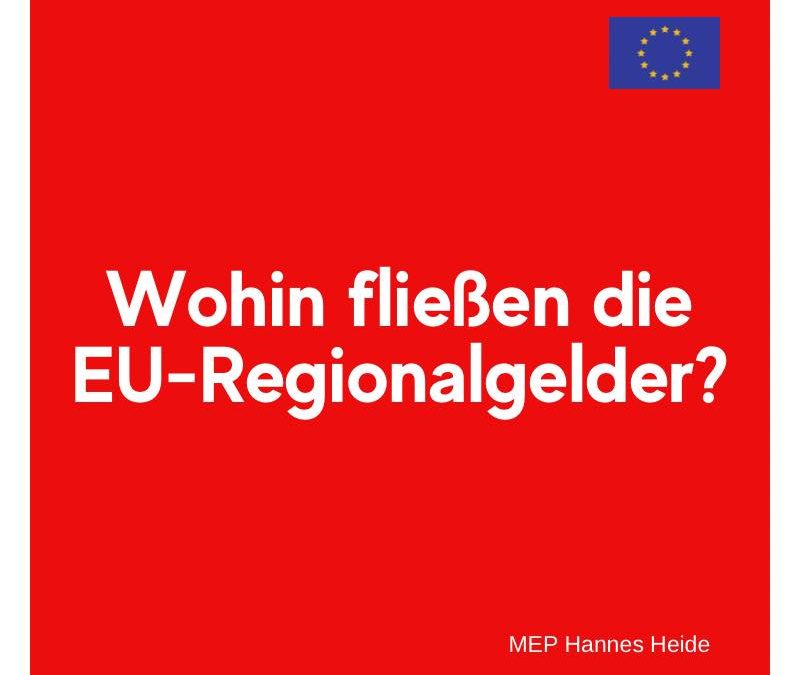Wohin fließen die EU-Regionalgelder? ???️