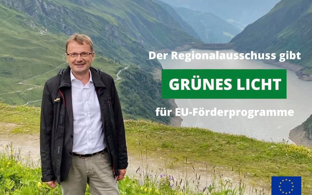 Regionalausschuss gibt grünes Licht für EU-Förderungen 2021-2027