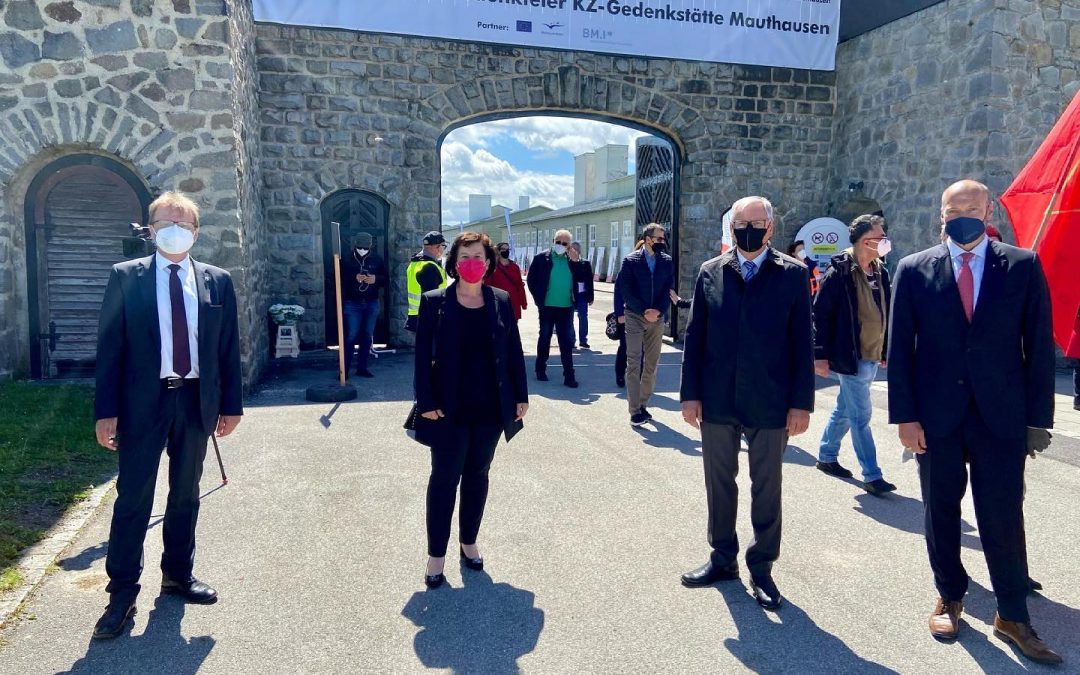 „Vernichtete Vielfalt“ – Unter diesem Titel fand heute die Gedenk- und Befreiungsfeier in der KZ-Gedenkstätte Mauthausen statt