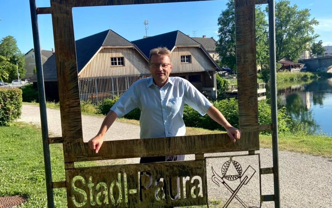 Besichtigung von EFRE-Projekten in Stadl-Paura