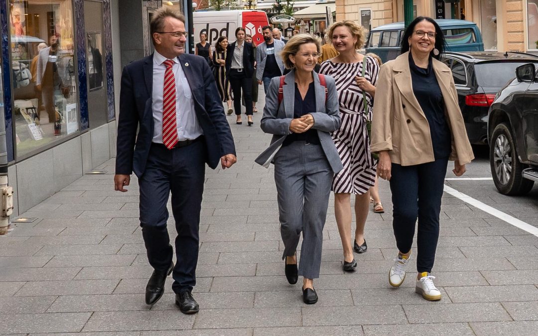 Besuch der Kunst- und Kulturstaatssekretärin Andrea Mayer in der Europäischen Kulturhauptstadt 2024 Bad Ischl – Salzkammergut