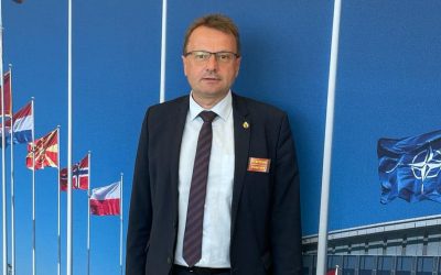 Besuch im NATO-Hauptquartier in Brüssel