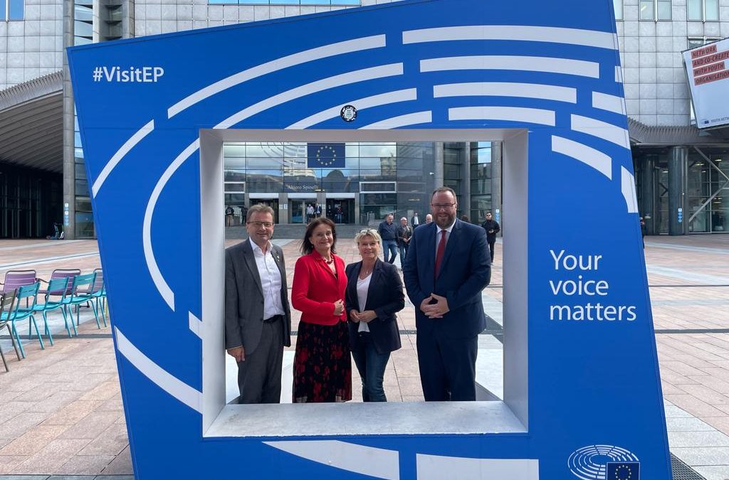 Besuch aus Oberösterreich im Europäischen Parlament