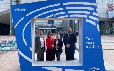 Besuch aus Oberösterreich im Europäischen Parlament