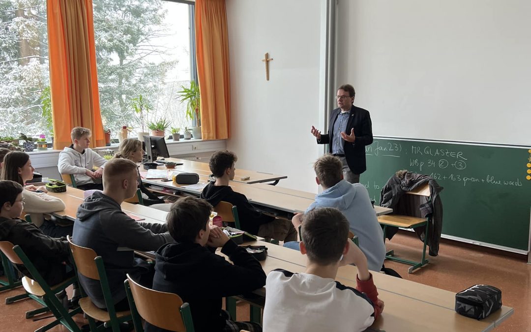 „Reden wir über Europa“ mit Schülerinnen und Schülern des Gymnasiums Bad Ischl