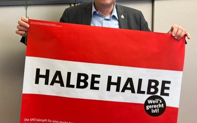 „Halbe Halbe“ anlässlich das Weltfrauentages!