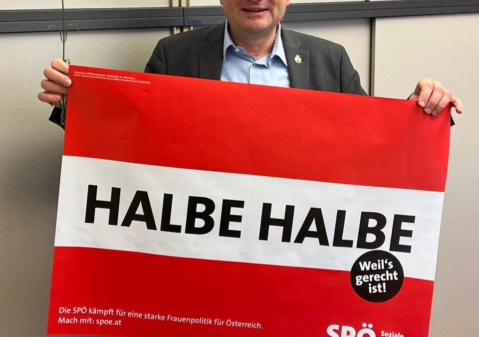 „Halbe Halbe“ anlässlich das Weltfrauentages!