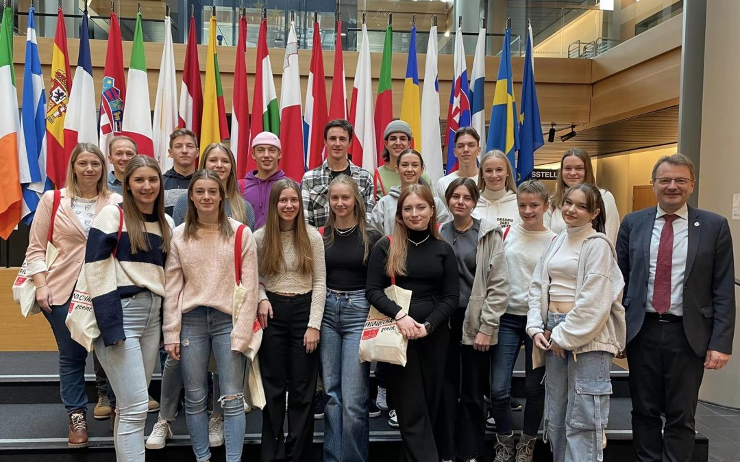 BG/BRG St. Johann zu Besuch im Europäischen Parlament