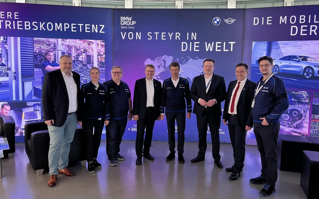 Die Zukunft der Automobilität: Werksführung & Austausch bei BMW in Steyr