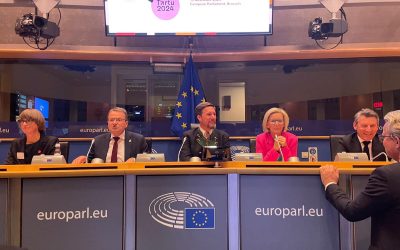 Zum ersten Mal in der Geschichte präsentieren auf meine Initiative die Kulturhauptstädte Europas ihr Programm gemeinsam in Brüssel.