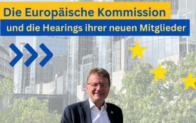 Am Montag starten die Kommissions-Hearings!