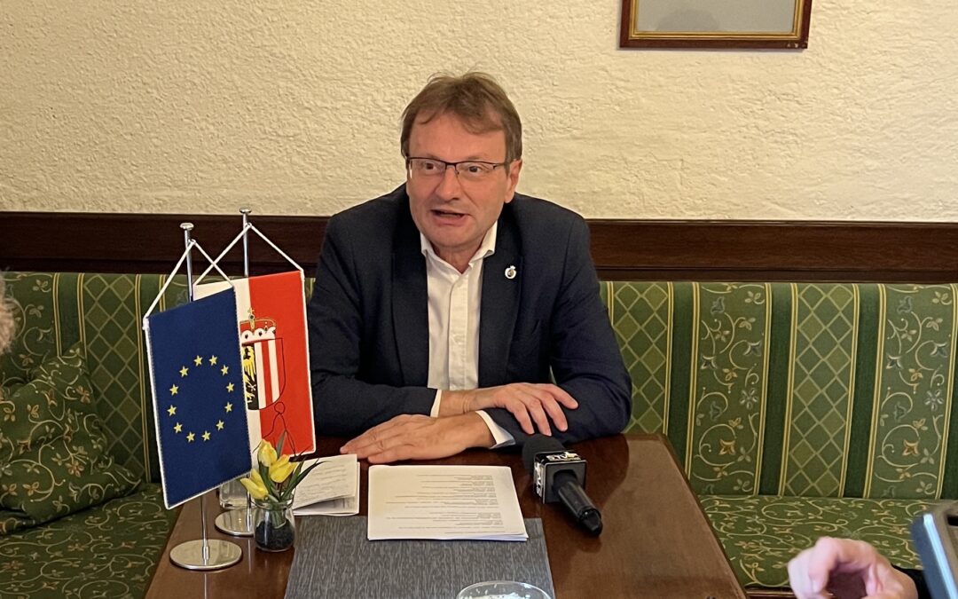 Pressegespräch – Österreich ist seit 30 Jahren Mitglied in der Europäischen Union