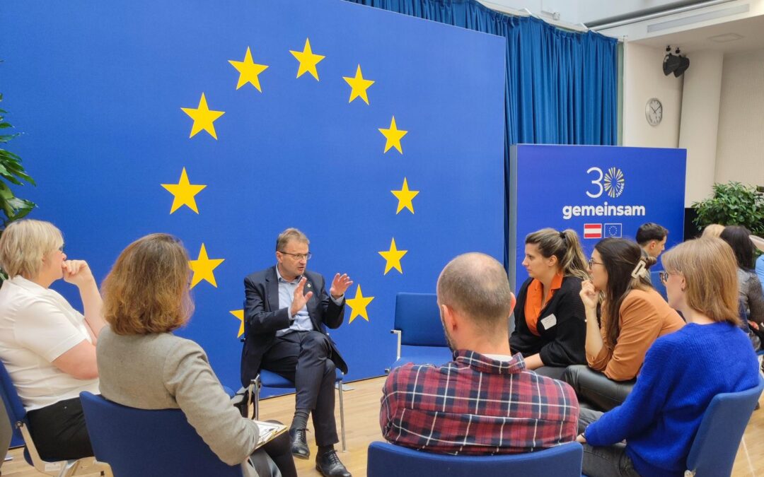 Einführungsseminar für Botschafterschulen des Europäischen Parlaments in Österreich!