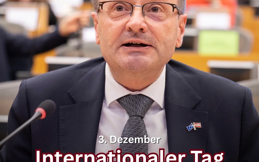 Heute ist der Internationale Tag der Menschen mit Behinderungen.