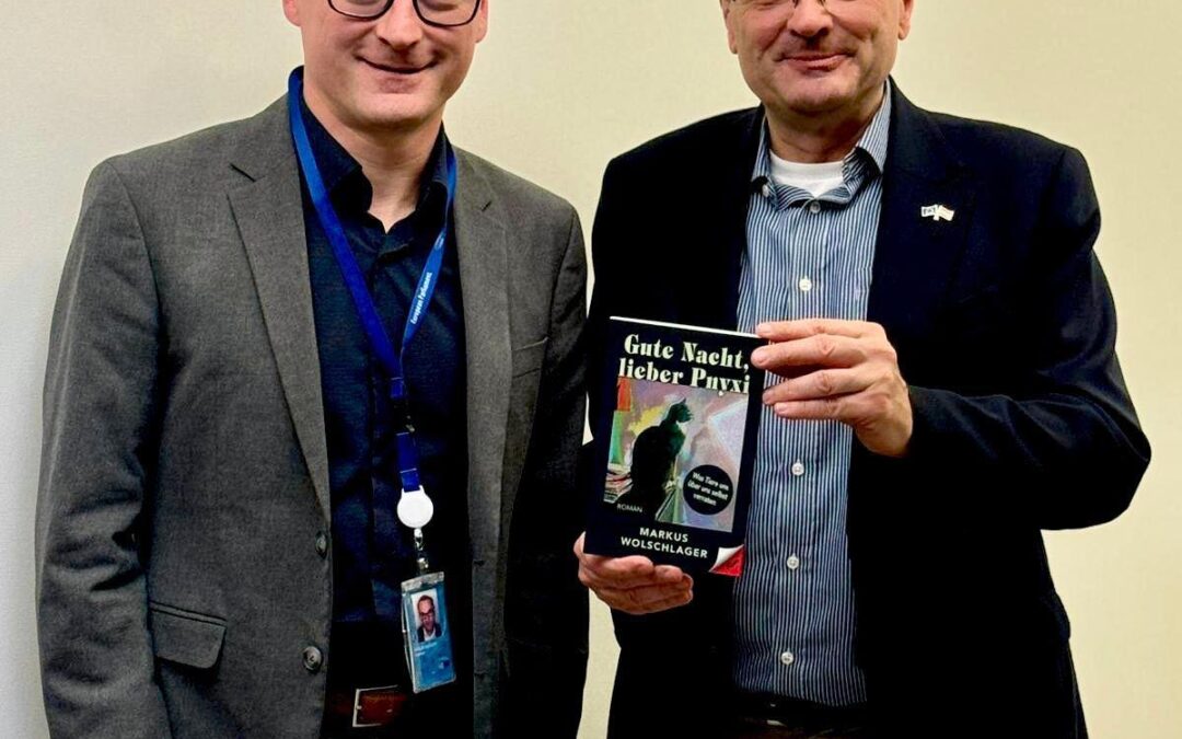 Gratulation zur Veröffentlichung deines ersten Romans, lieber Markus!!