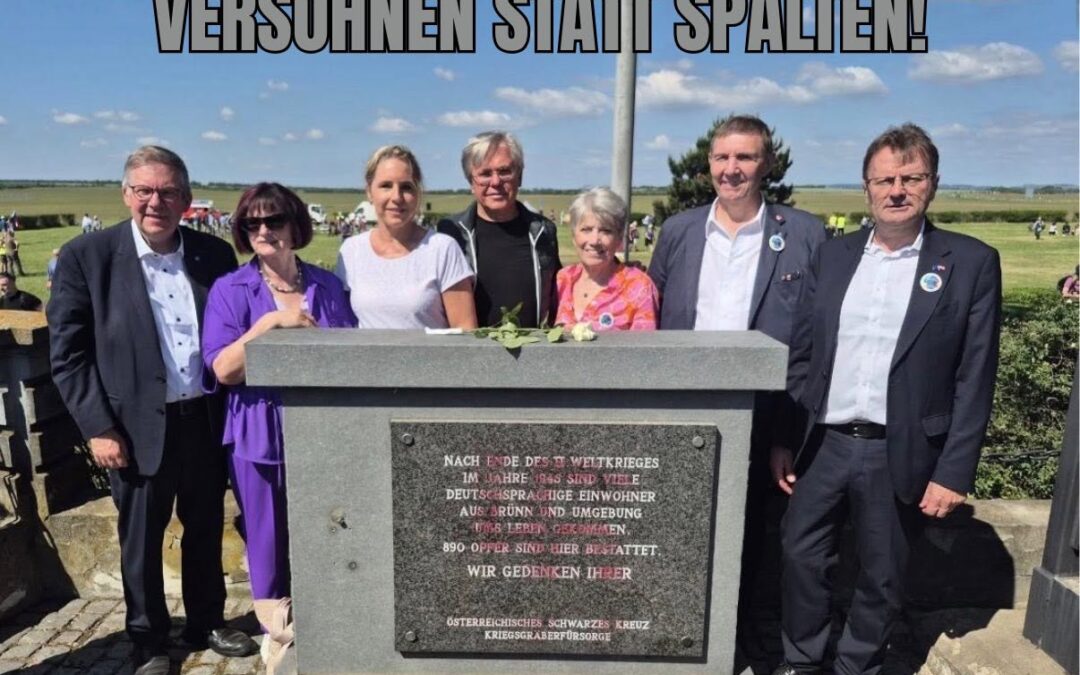 Starke Zeichen der Aussöhnung!